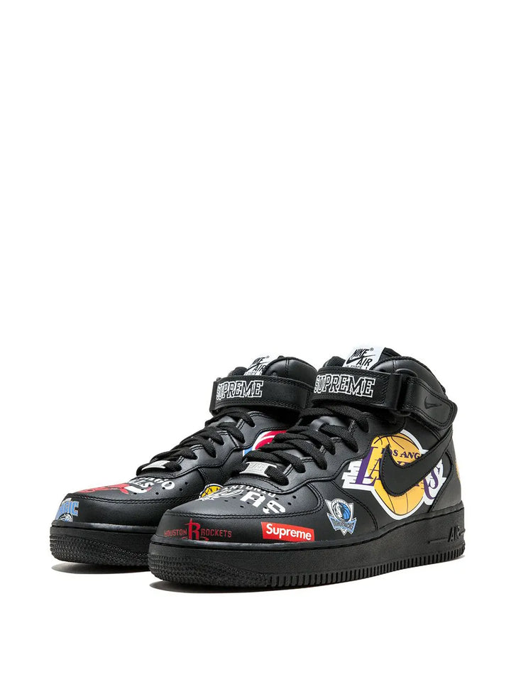 X Supreme X Nba Air Force 1 Mid 07 Sneakers