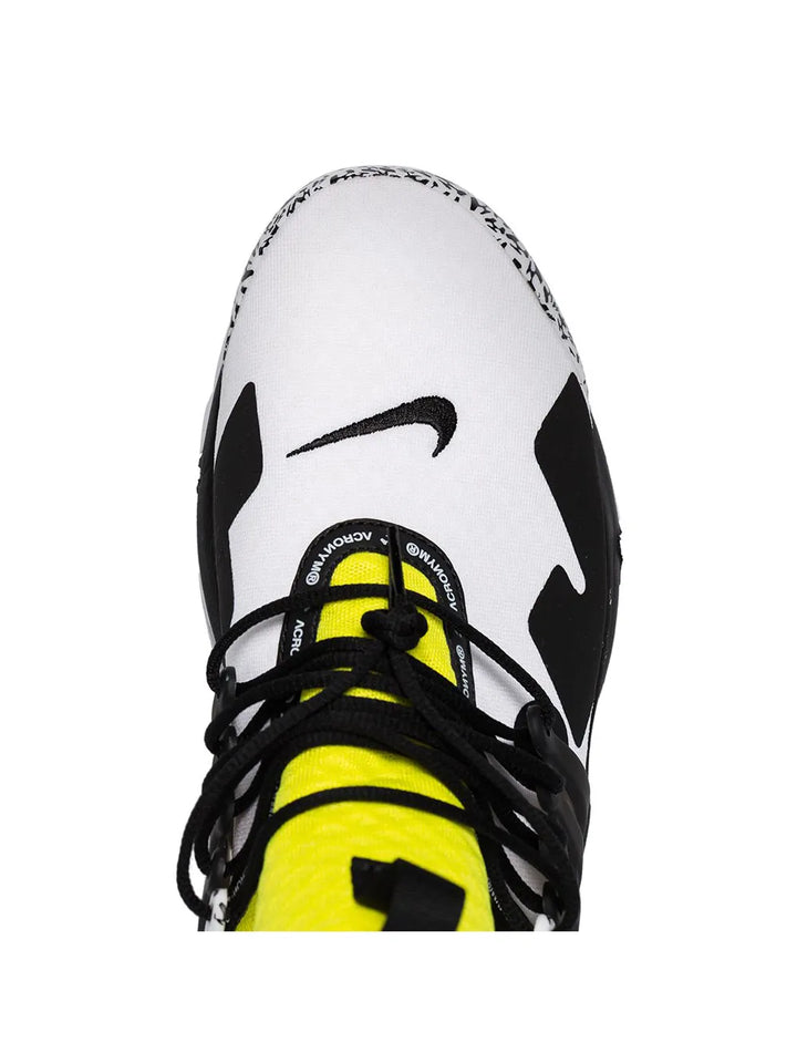 X Acronym Air Presto Mid Dynamic Yellow Sneakers
