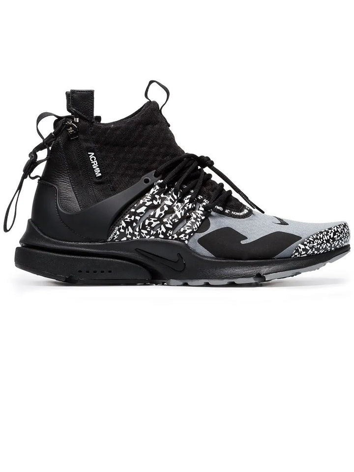 X Acronym Air Presto Mid Cool Grey Sneakers