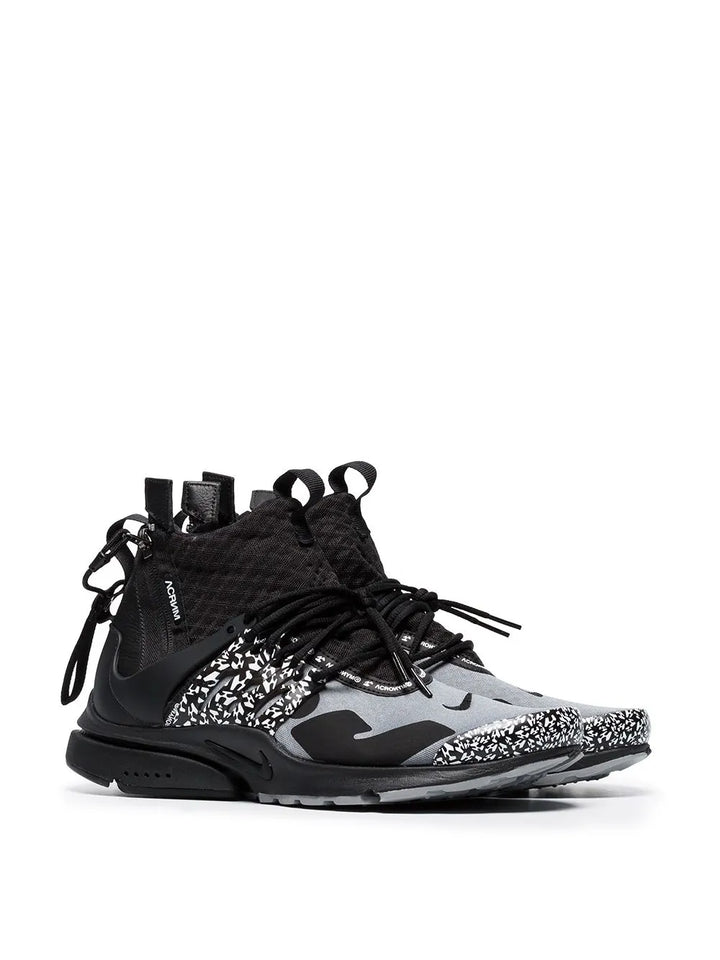 X Acronym Air Presto Mid Cool Grey Sneakers