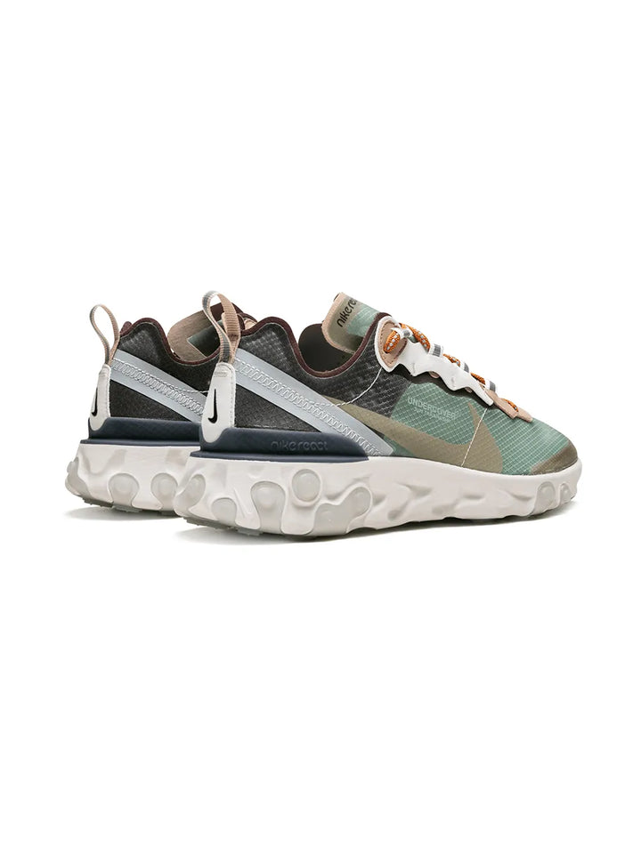 X Undercover React Element 87 Green Mist Sneakers