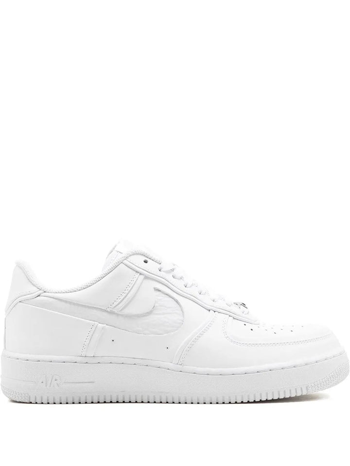 X John Elliott Air Force 1 Triple White Sneakers