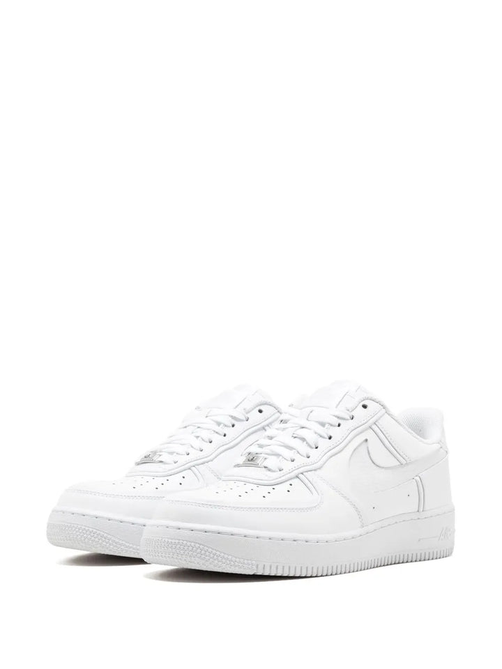 X John Elliott Air Force 1 Triple White Sneakers