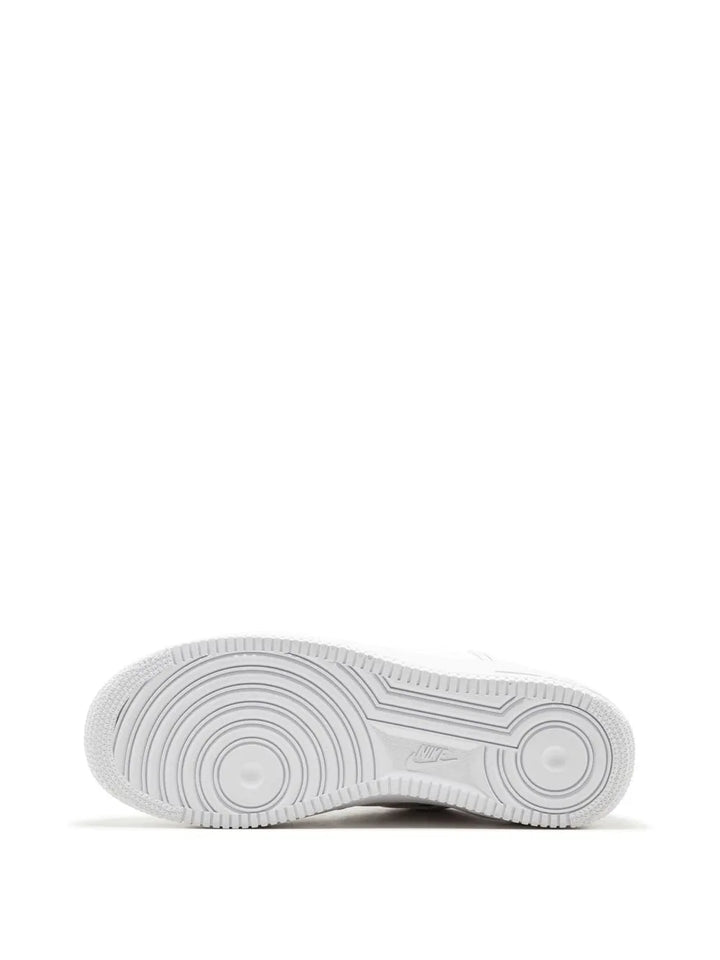 X John Elliott Air Force 1 Triple White Sneakers