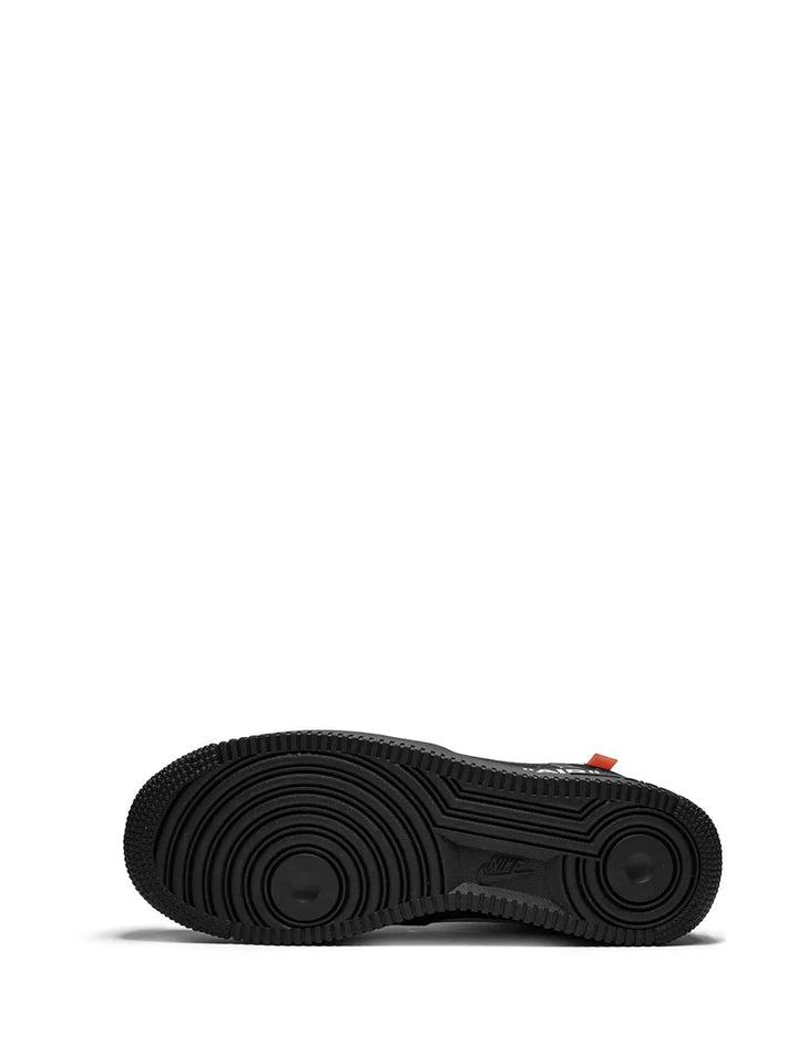 X Off-White The 10: Air Force 1 Low Black Sneakers