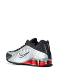 Shox R4 Black/Metallic Silver Sneakers