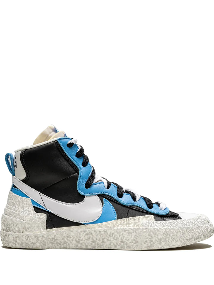 X Sacai Blazer Mid University Blue Sneakers