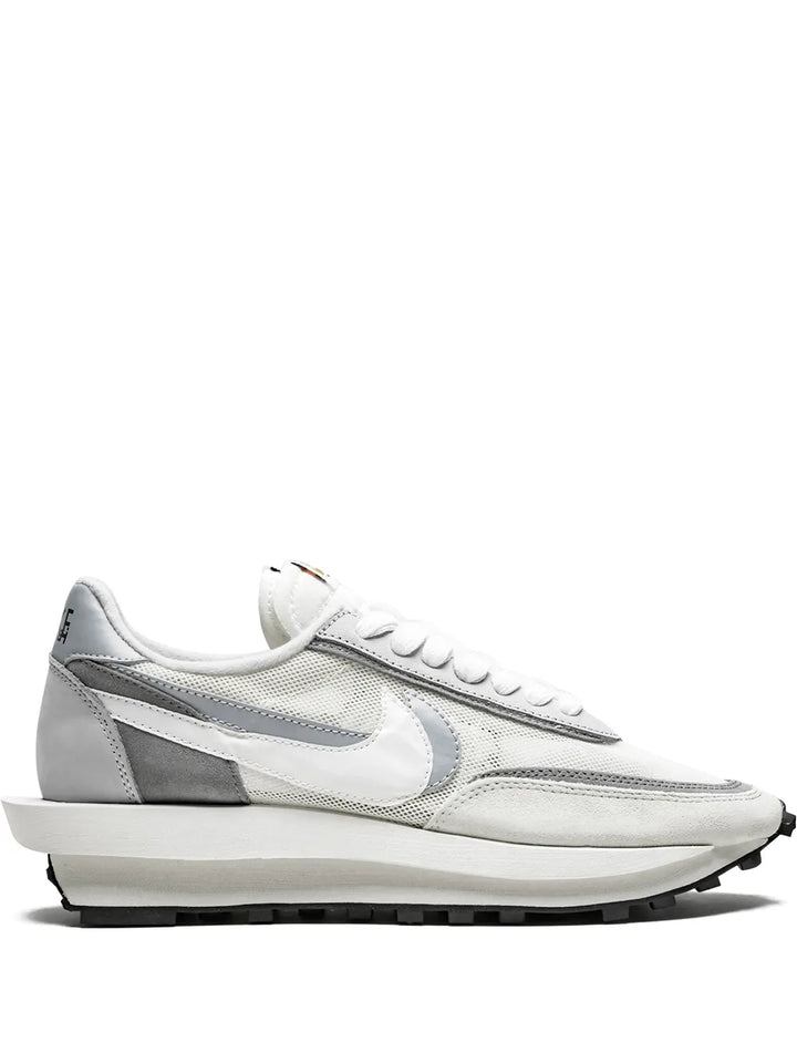 X Sacai Ldwaffle White/Grey Sneakers