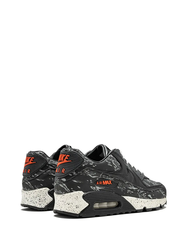 X Atmos Air Max 90 Premium Black Tiger Camo Sneakers