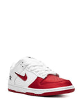 X Supreme Sb Dunk Low Jewel Swoosh Red/White Sneakers