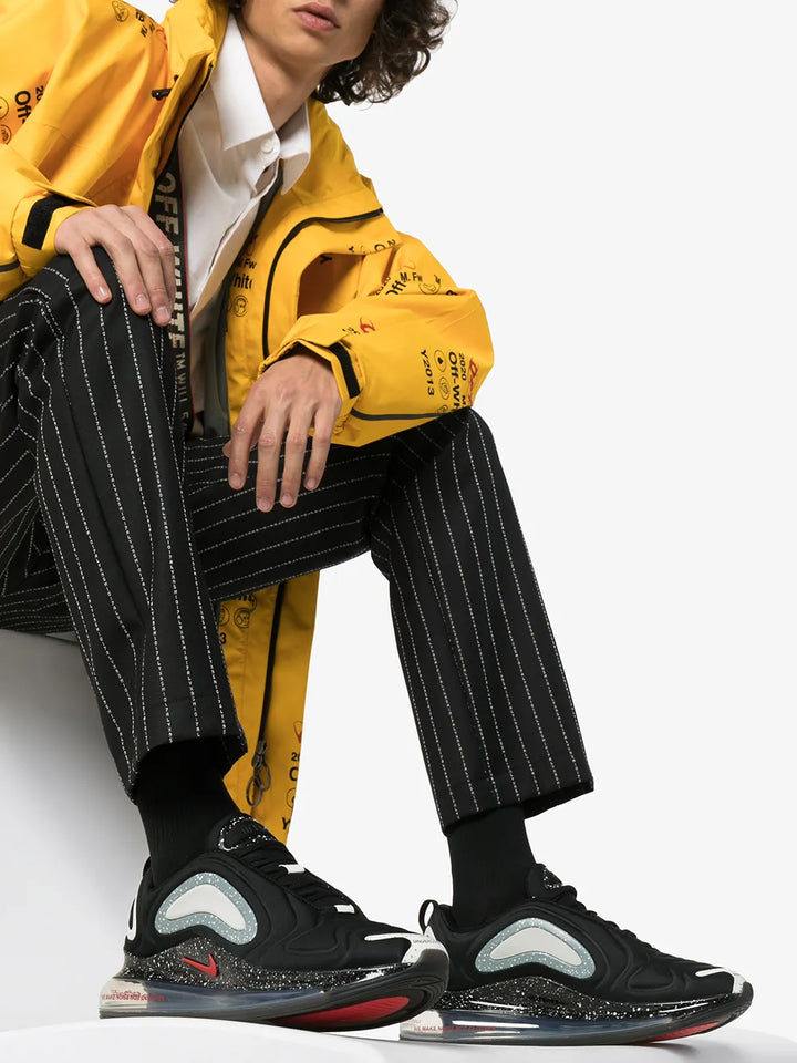 X Undercover Air Max 720 Black Sneakers