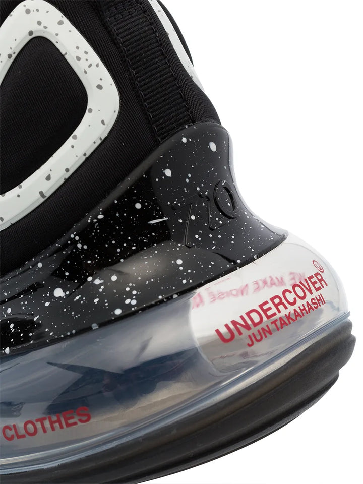 X Undercover Air Max 720 Black Sneakers