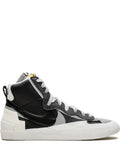X Sacai Blazer Mid Black/Grey Sneakers