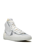 X Sacai Blazer Mid Triple White Sneakers