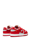 X Off-White Dunk Low University Red Sneakers