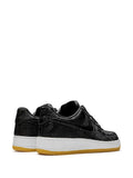 X Fragment X Clot Air Force 1 07 Black Silk Sneakers