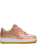 X Clot Air Force 1 Prm Rose Gold Silk Sneakers
