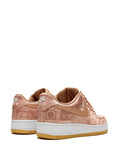 X Clot Air Force 1 Prm Rose Gold Silk Sneakers