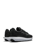 X Sacai Ldwaffle Black Nylon Sneakers