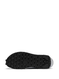 X Sacai Ldwaffle Black Nylon Sneakers