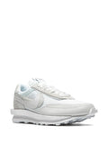 X Sacai Ldwaffle White Nylon Sneakers