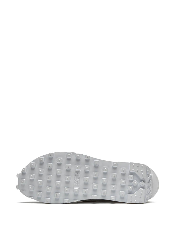 X Sacai Ldwaffle White Nylon Sneakers