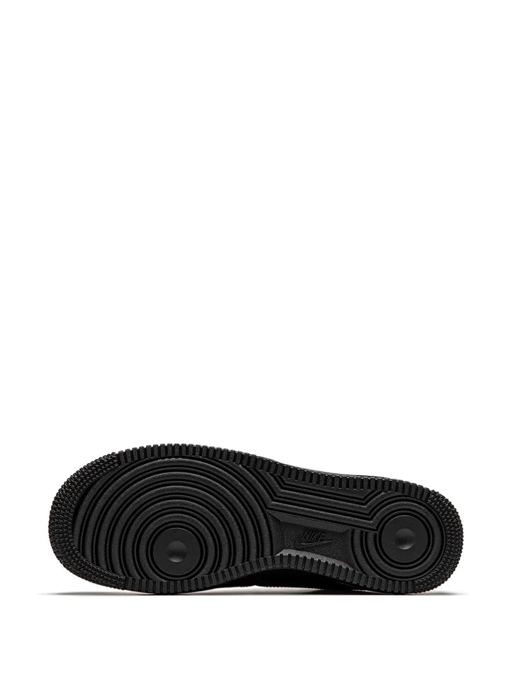 X Supreme Air Force 1 Low Mini Box Logo Black Sneakers