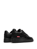 X Supreme Air Force 1 Low Mini Box Logo Black Sneakers
