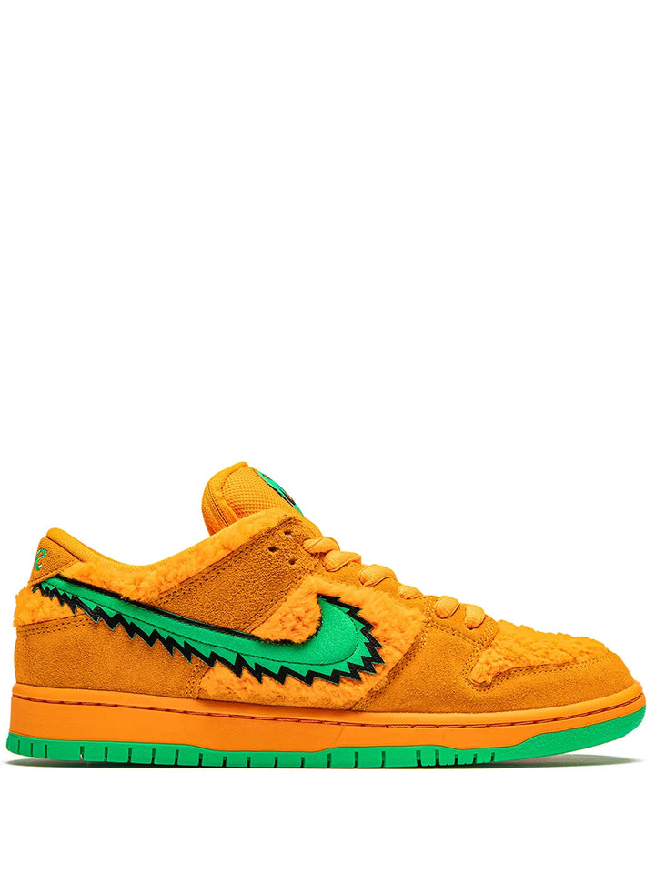 X Grateful Dead Sb Dunk Low Orange Bear Sneakers