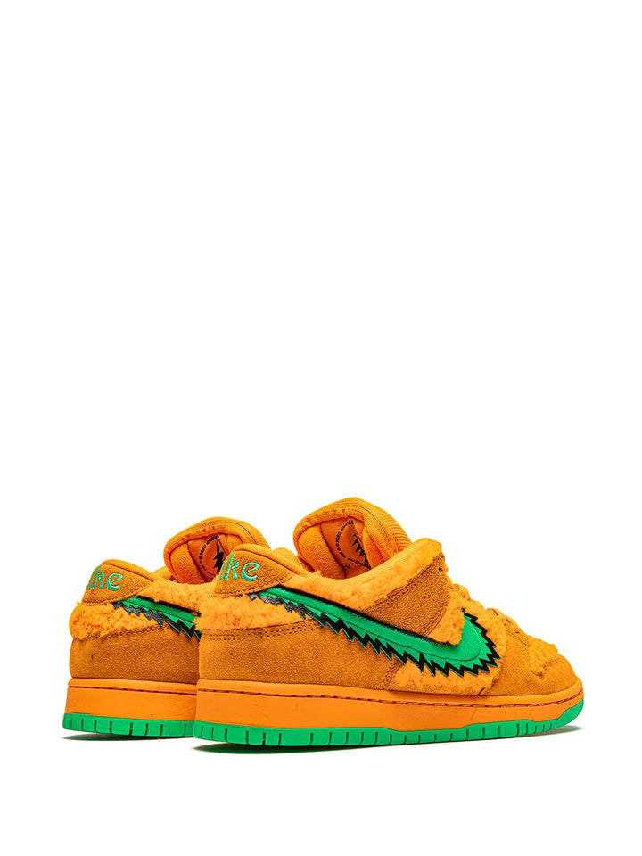 X Grateful Dead Sb Dunk Low Orange Bear Sneakers