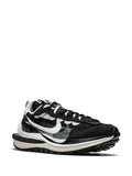 X Sacai Vaporwaffle Black White Sneakers