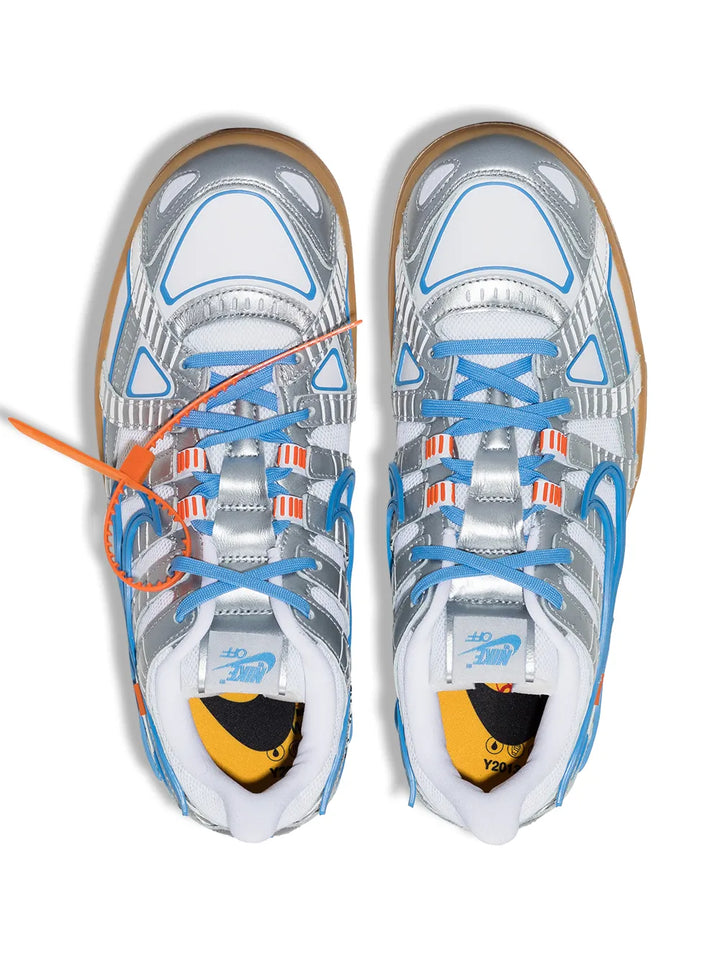 X Off-White Air Rubber Dunk University Blue Sneakers