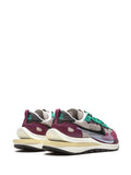 X Sacai Vaporwaffle Villain Red/Neptune Green Sneakers