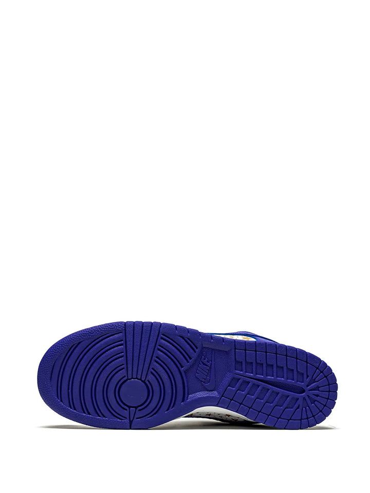 X Supreme Sb Dunk Low Stars/Hyper Blue Sneakers