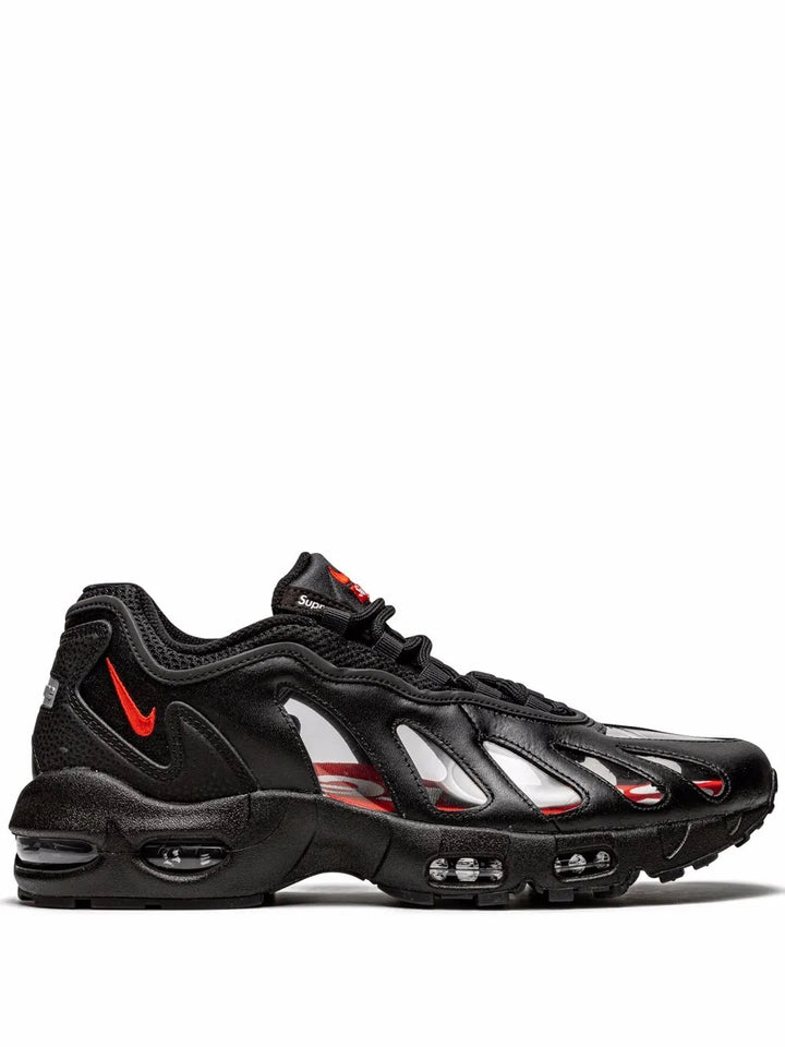 X Supreme Air Max 96 Black Sneakers