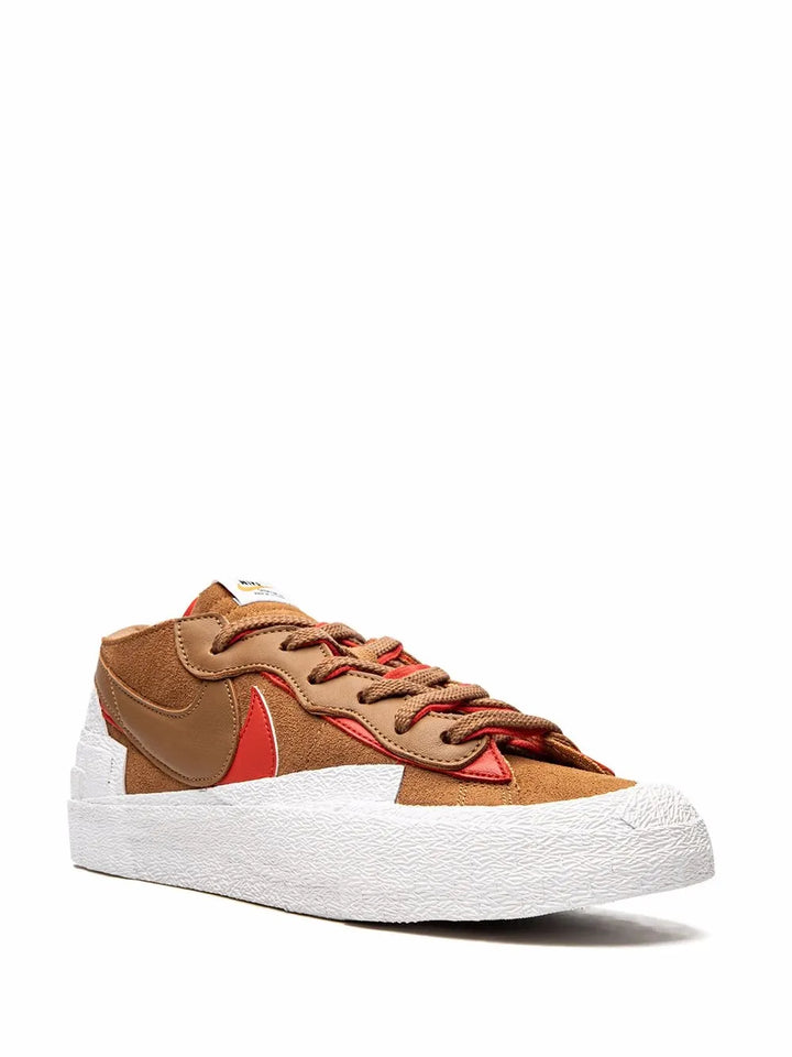 X Sacai Blazer Low British Tan Sneakers