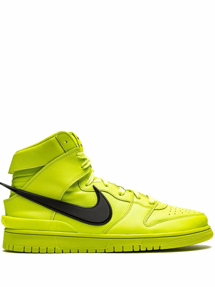 X Ambush Dunk High Flash Lime Sneakers