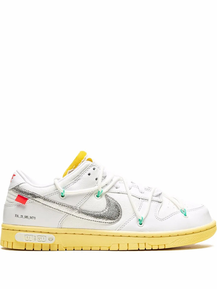 X Off-White Dunk Low Lot 01 Sneakers