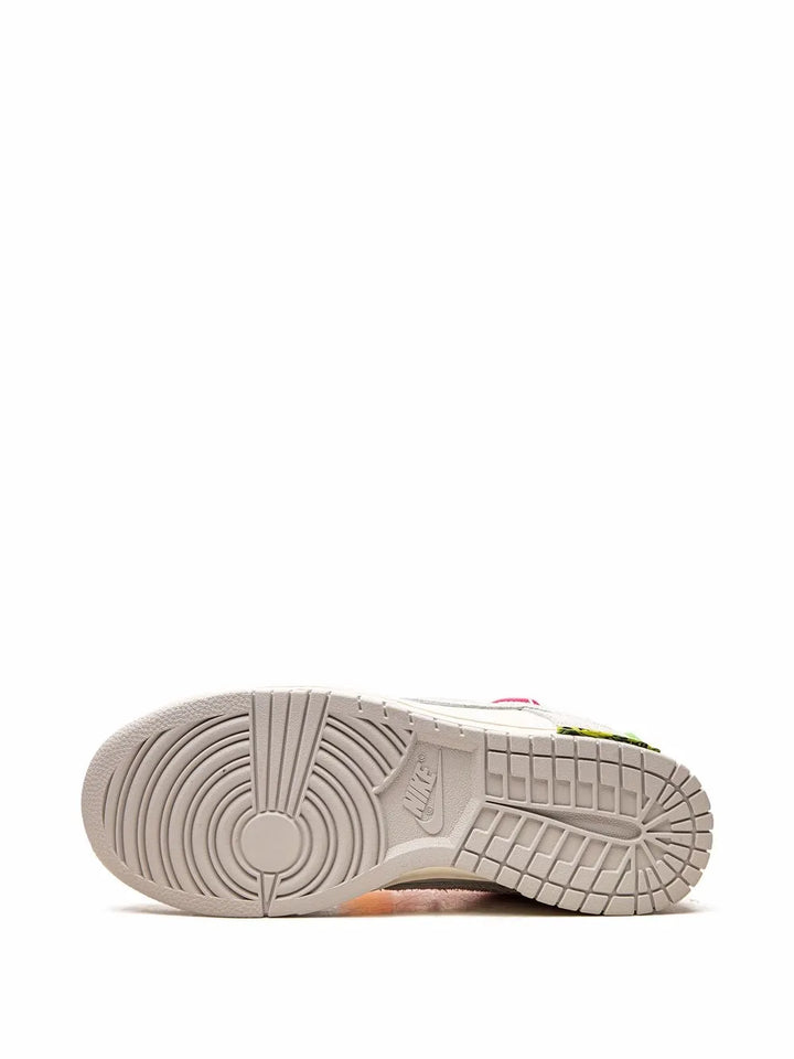 X Off-White  Dunk Low Lot 17 Sneakers