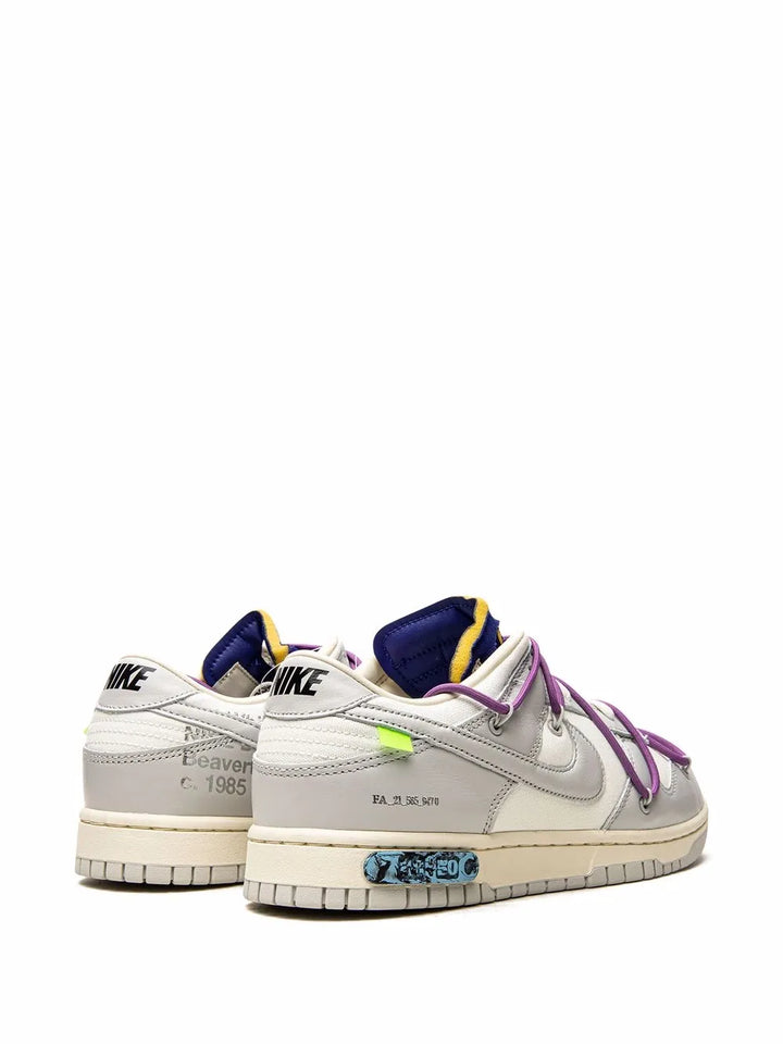 X Off-White Dunk Low Lot 48 Sneakers