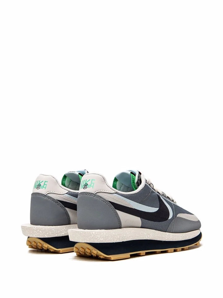 X Clot X Sacai Ldwaffle Cool Grey Sneakers