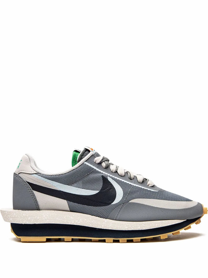 X Clot X Sacai Ldwaffle Cool Grey Sneakers
