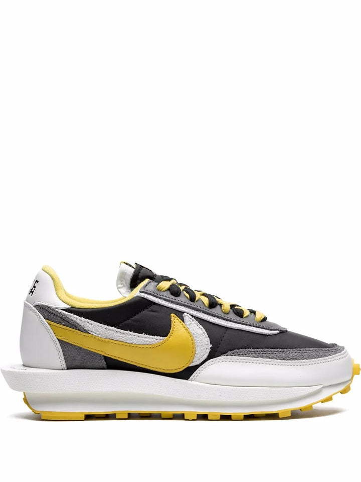 X Sacai X Undercover Ldwaffle Bright Citron Sneakers