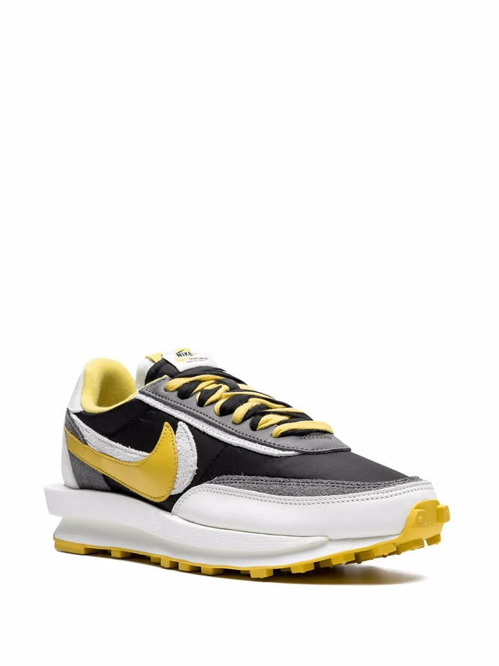 X Sacai X Undercover Ldwaffle Bright Citron Sneakers