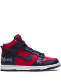 X Supreme Sb Dunk High By Any Means Navy/Red Sneakers