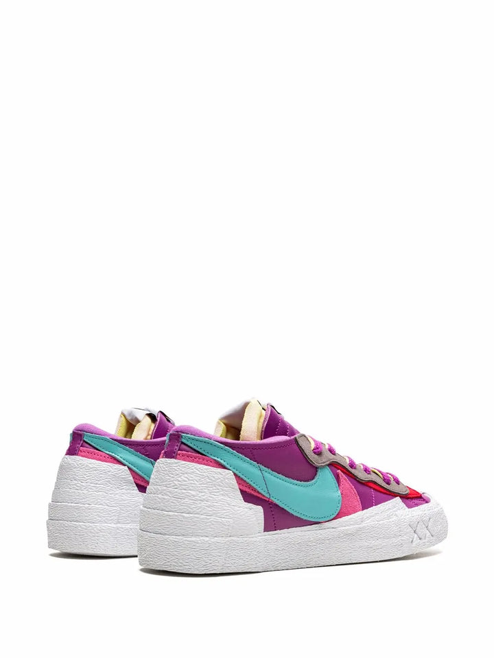 X Sacai X Kaws Blazer Low Purple Dusk Sneakers