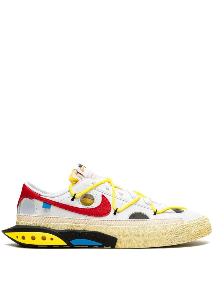 X Off-White Blazer Low University Red Sneakers