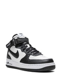 X St sy Air Force 1 Mid Light Bone Black Sneakers
