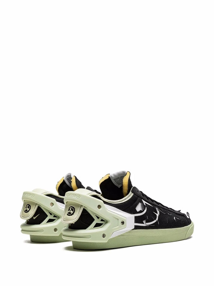X Acronym Blazer Low Black/Olive Aura Sneakers