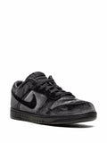 X Dover Street Market Dunk Low Triple Black Velvet Sneakers